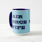 Mok Air Force Wife (Voorkant links)