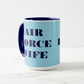 Mok Air Force Wife (Voorkant links)