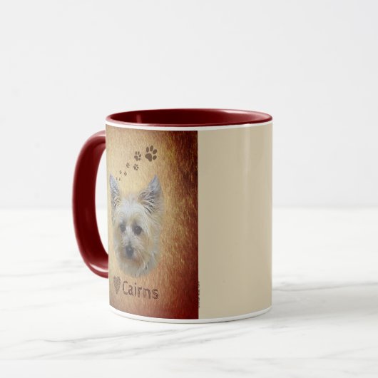 Mok airn Terrier Dog Cup (Voorkant links)