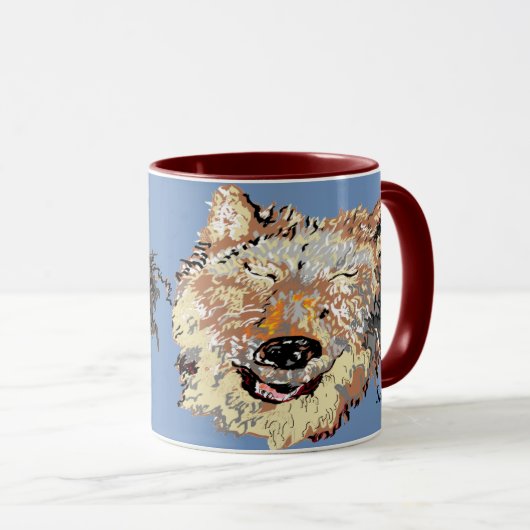 Mok Alaskan Husky (Voorkant rechts)