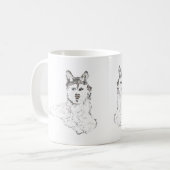 Mok : Alaskan Husky (Voorkant links)