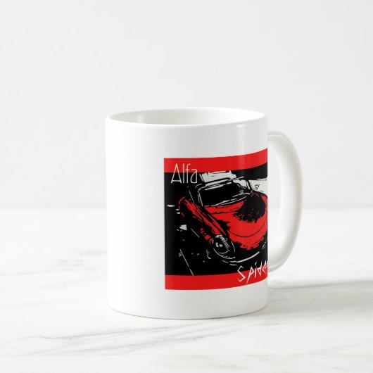 Mok Alfa Spider (Voorkant rechts)