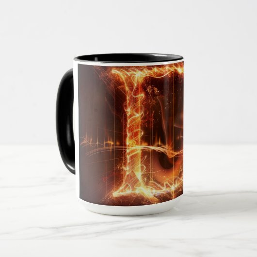 Mok alfabet: 'D' (Voorkant links)