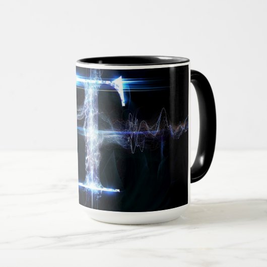 Mok alfabet: 'T' (Voorkant rechts)