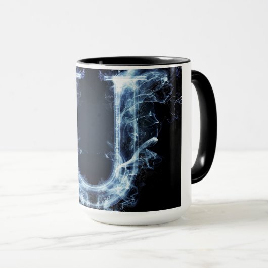 Mok alfabet: 'U' (Voorkant rechts)