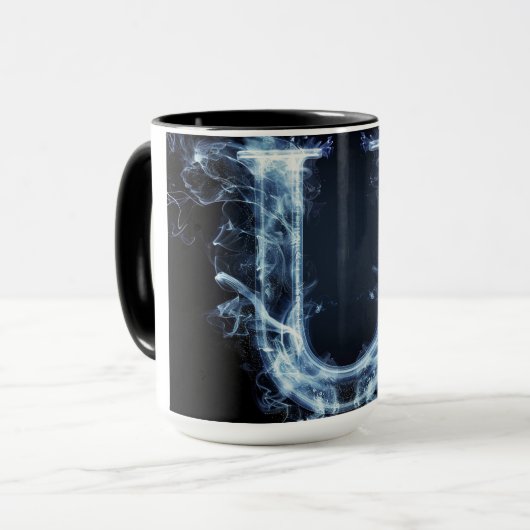 Mok alfabet: 'U' (Voorkant links)