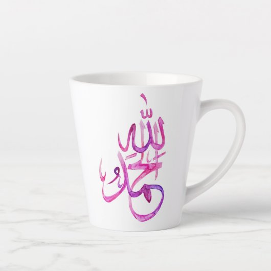 Mok - Alhamdullelah Kalligrafie Roze (Rechts)