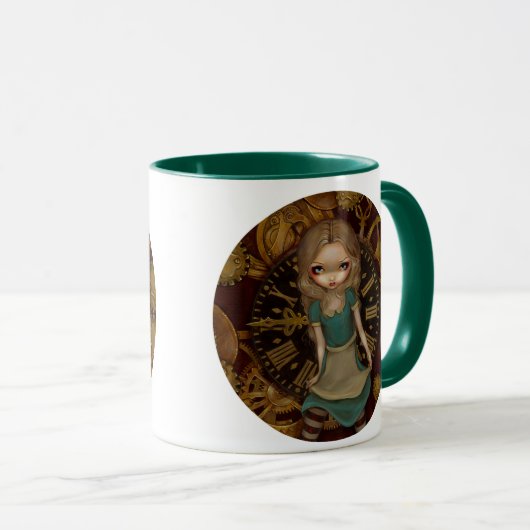 mok "Alice in Clockwork" (Voorkant rechts)