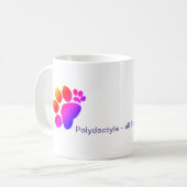 Mok - Alle duimen polydactylpokken (Voorkant links)