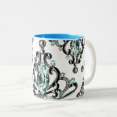 mok "Alles Tiara" met twee toonaangevende kleuren (Voorkant rechts)