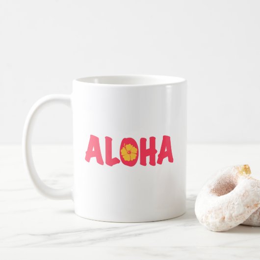 Mok Aloha Coffee (Met donut)