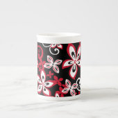 MOK ALOHA HAWAII (BLACK/RED) BONE CHINA (Voorkant)