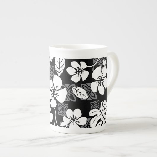 MOK ALOHA-VRIJDAG (BLACK) BONE CHINA (Voorkant rechts)