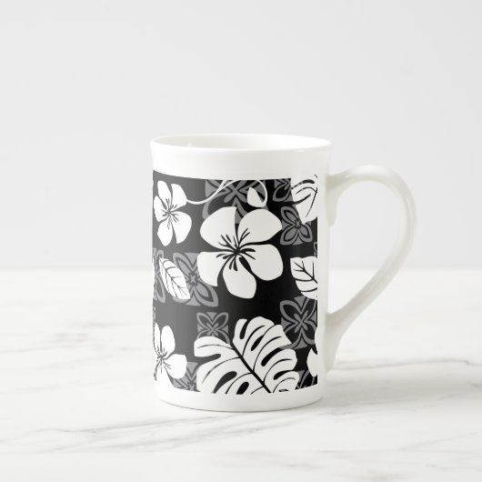 MOK ALOHA-VRIJDAG (BLACK) BONE CHINA (Rechts)