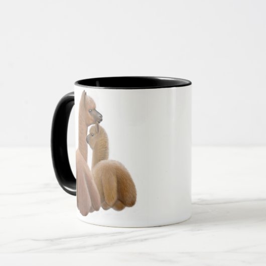 Mok Alpaca Love Ringer (Voorkant links)