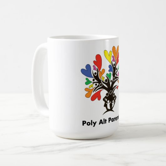 Mok alternatief polyamorie Ouderschap (Voorkant links)