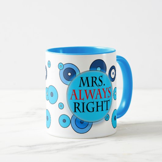 Mok altijd 11 oz Ringer (Voorkant rechts)