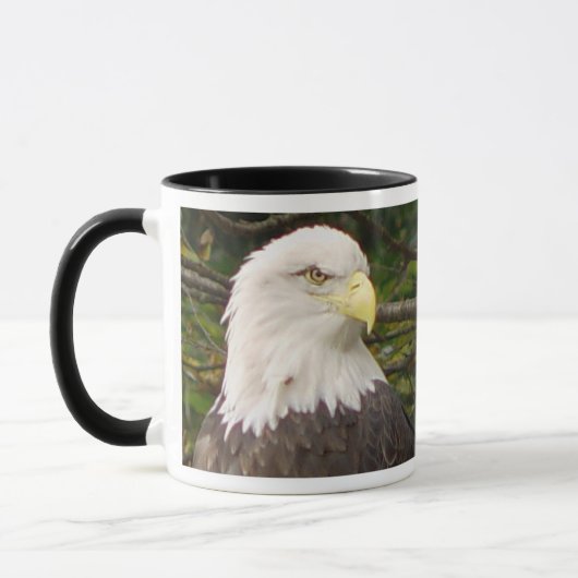 Mok Amerikaanse Bald Eagle (Links)
