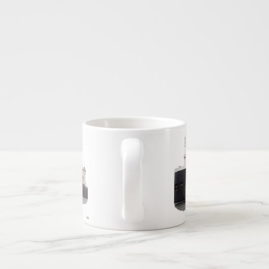 Mok Amerikaanse centrale espresso (Achterkant)