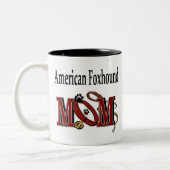 Mok Amerikaanse Foxhound Mam (Links)