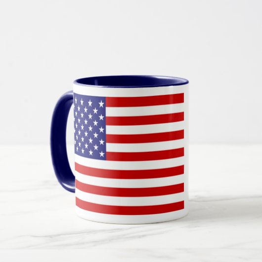 Mok Amerikaanse staatsburgerschap vlag (Voorkant links)