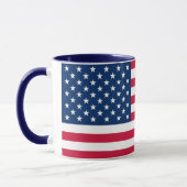 Mok Amerikaanse vlagkoffie (Links)