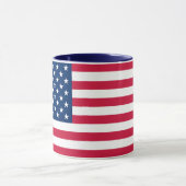 Mok Amerikaanse vlagkoffie (Midden)