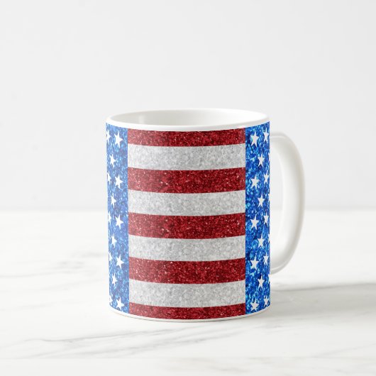 Mok Amerikaanse vlagkoffie (Voorkant rechts)
