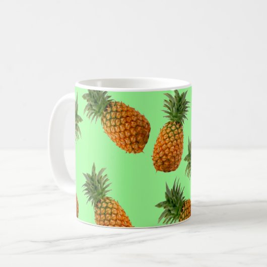 Mok ananas (Voorkant links)