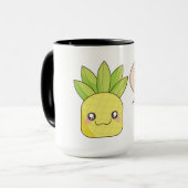 Mok ananas (Voorkant links)