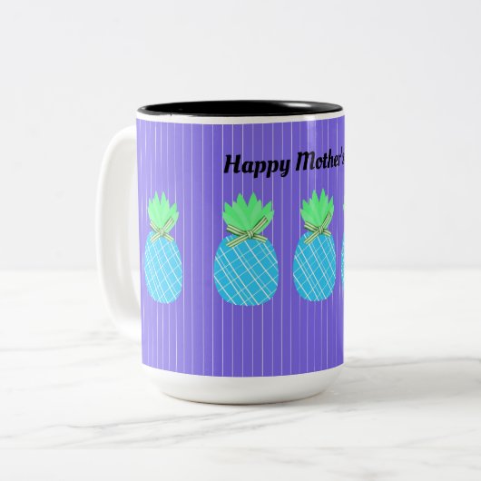 Mok ananas voor Moederdag (Voorkant links)