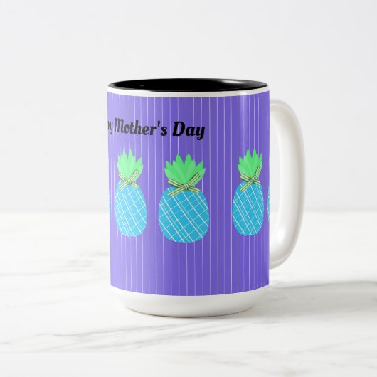 Mok ananas voor Moederdag (Voorkant rechts)