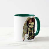 mok "Angel met Emeralds" (Voorkant rechts)