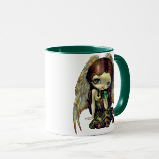 mok "Angel met Emeralds" (Voorkant rechts)