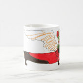 Mok Angels Black Dachshund van Gulliver (Center)