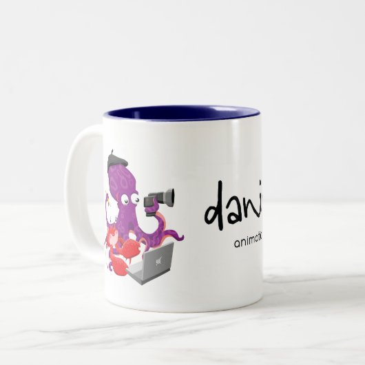 Mok animatiekarakter 2009 (Voorkant links)