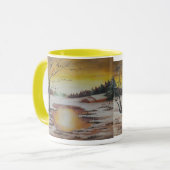 Mok Ann Hayes Painting Winter Scene (Voorkant links)