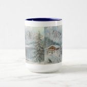 Mok Ann Hayes schildert de Beierse sneeuwdroom (Midden)