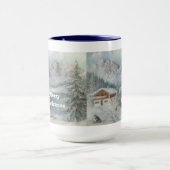 Mok Ann Hayes schildert de Beierse sneeuwdroom (Midden)