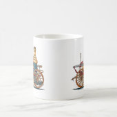 Mok Antiek brandweerstoomstuwdamp (Center)