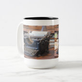 Mok Antiek schrijfmachine (Voorkant links)