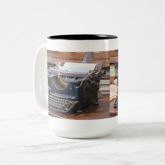Mok Antiek schrijfmachine (Voorkant links)