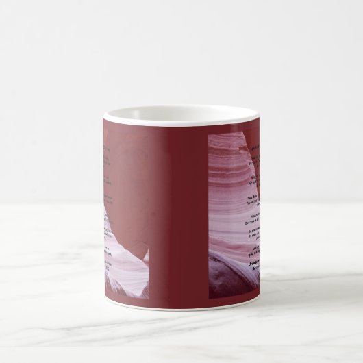 Mok, Apache Wedding Blessing, Sandstone Canyon Koffiemok (Center)