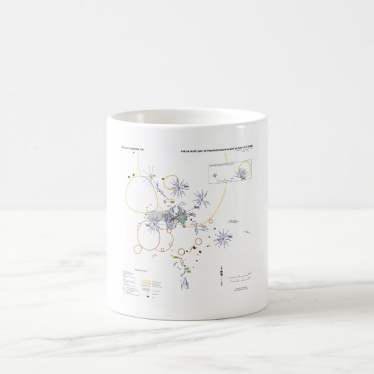 MOK Apollo 11 foto kaart moonwalk (Center)