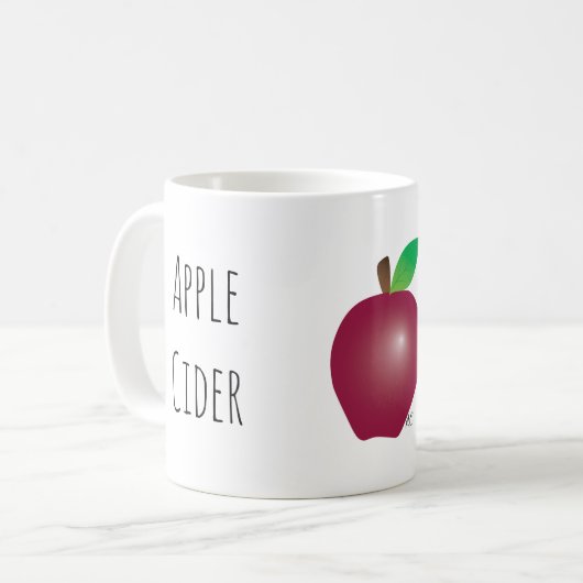 Mok appelcider (Voorkant links)