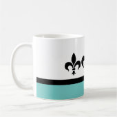 Mok Aqua Swanky Fleur De Lis (Links)