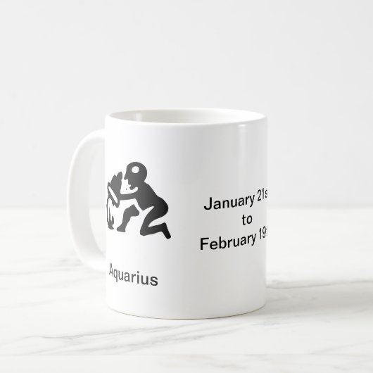 Mok - Aquarius (Voorkant links)