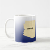 Mok - Arizona-kaart met stad (Links)