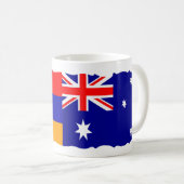 Mok Armeense en Australische vlag Coffee (Voorkant rechts)