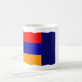 Mok Armeense en Franse vlag Coffee (Center)